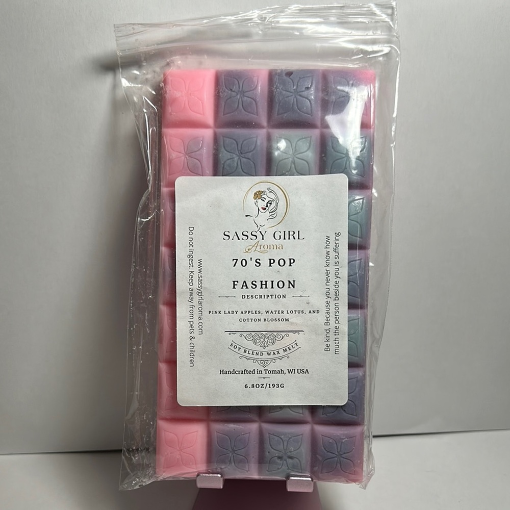 Sassy Girl Aroma Wax Melts - 70's Pop Fashion